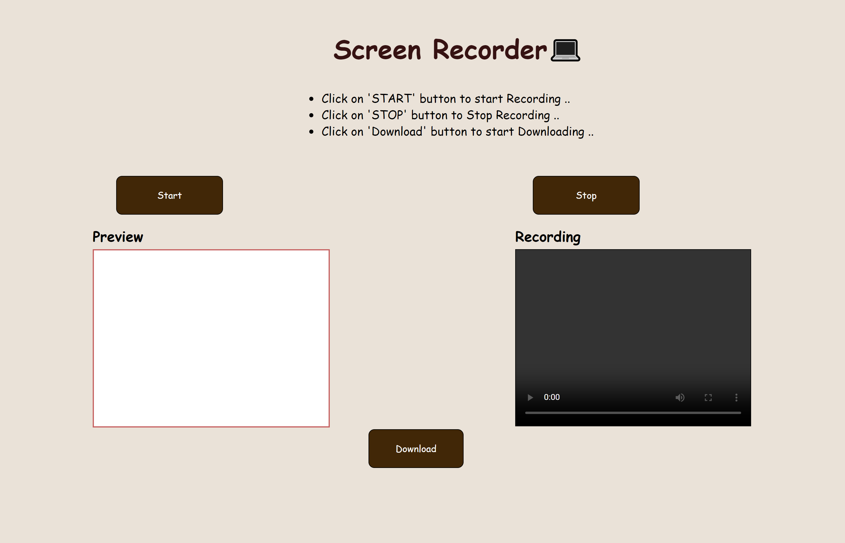 Screen Recorder
