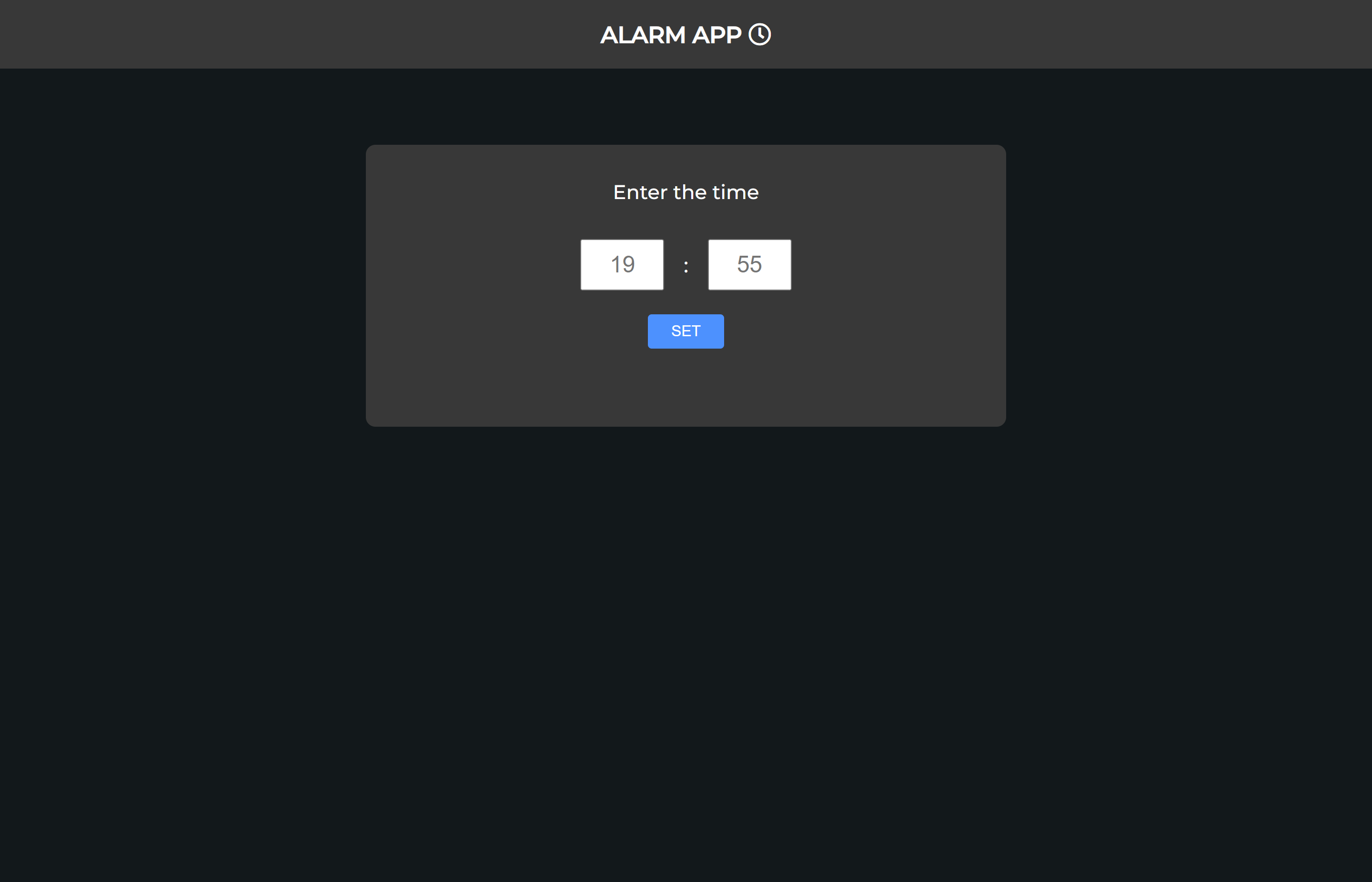 Alarm App