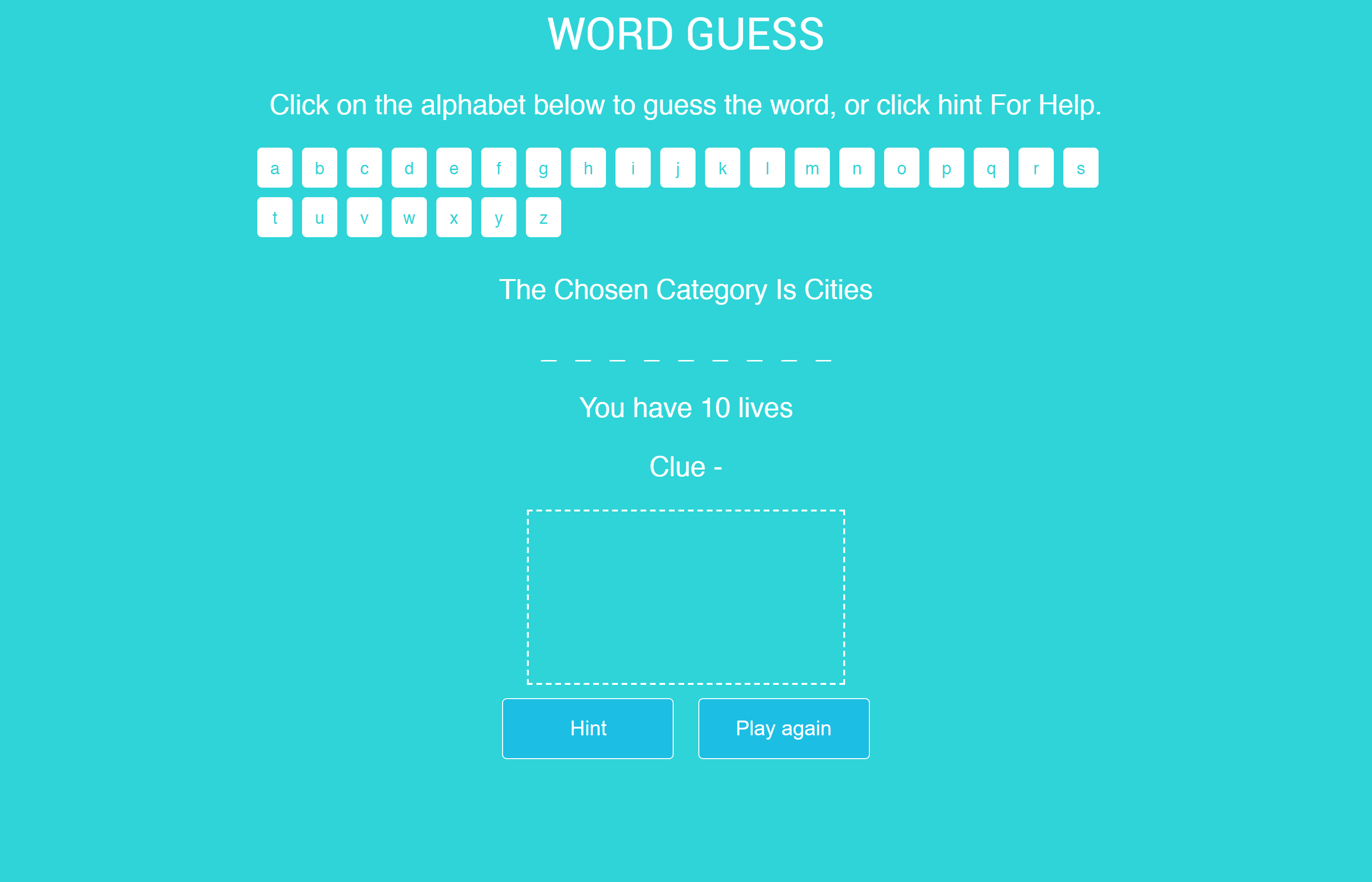 Word Guess