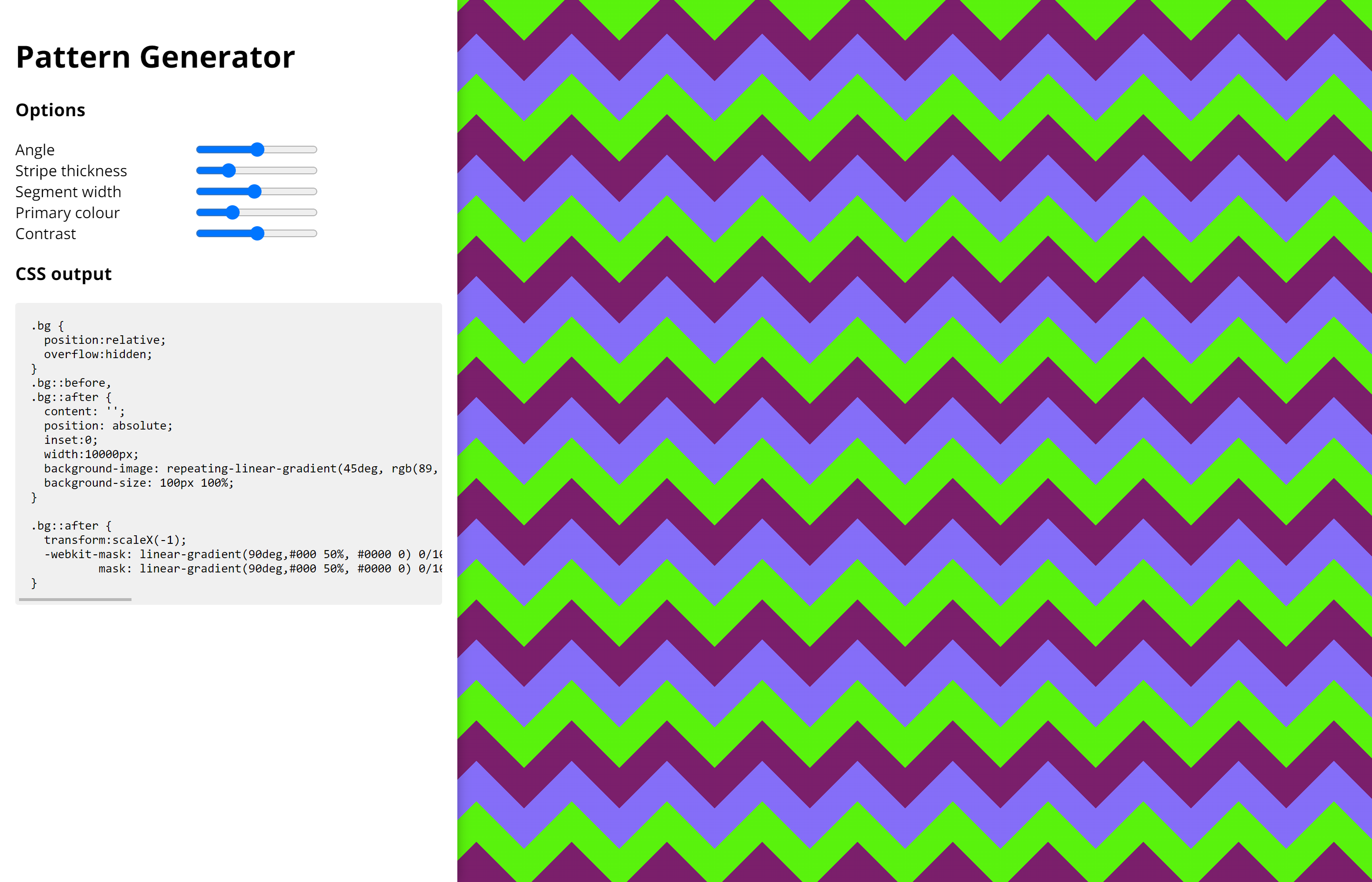 Pattern Generator