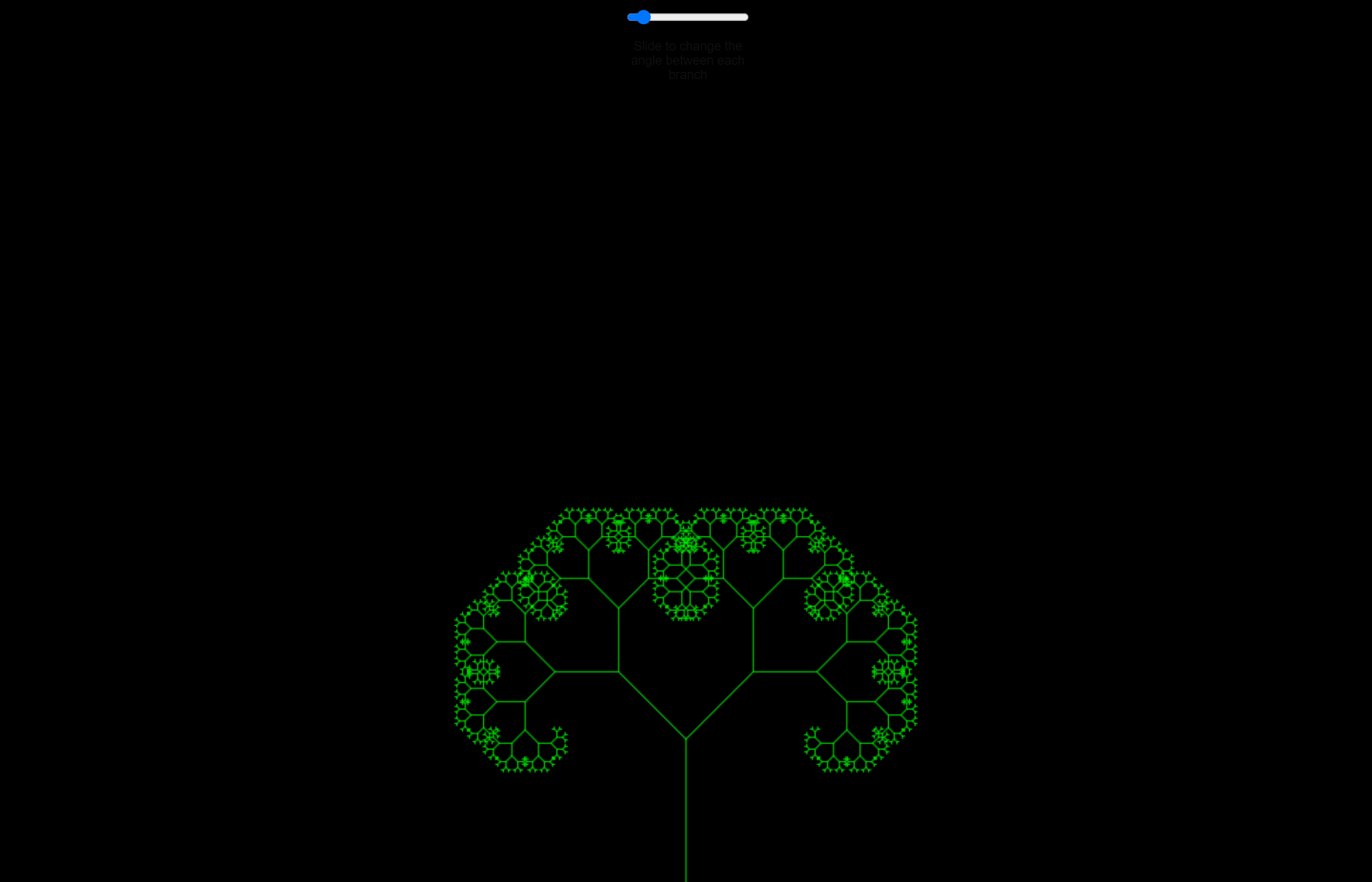 Fractal Tree Visualizer