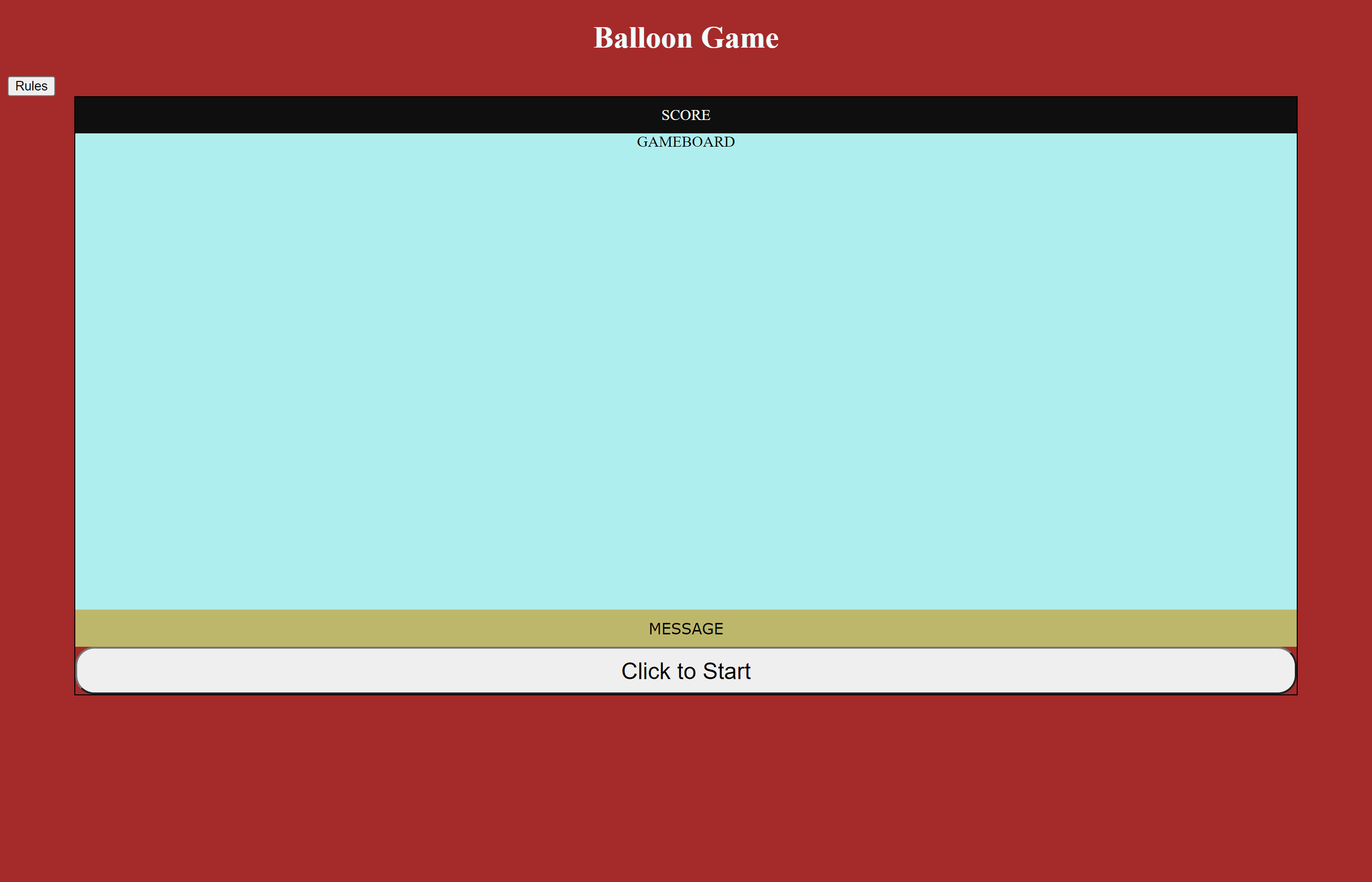 Balloon Game
