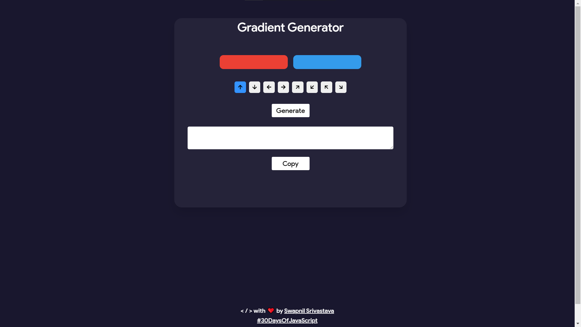 Gradient Generator