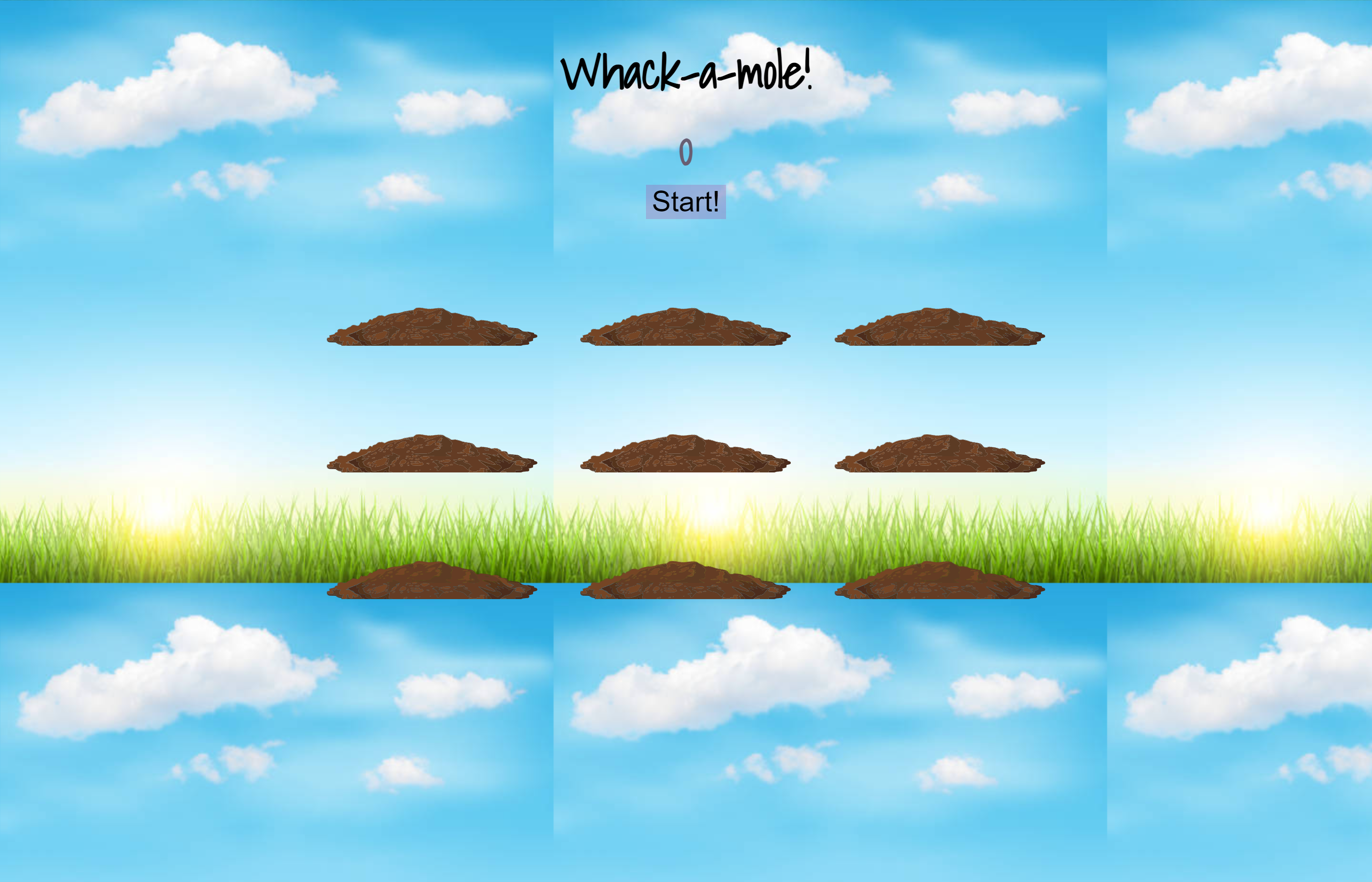 Whack a Mole Game